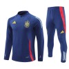 Spanien Training Sweatshirts Quarter-zip 2024-25 Blaue Für Herren